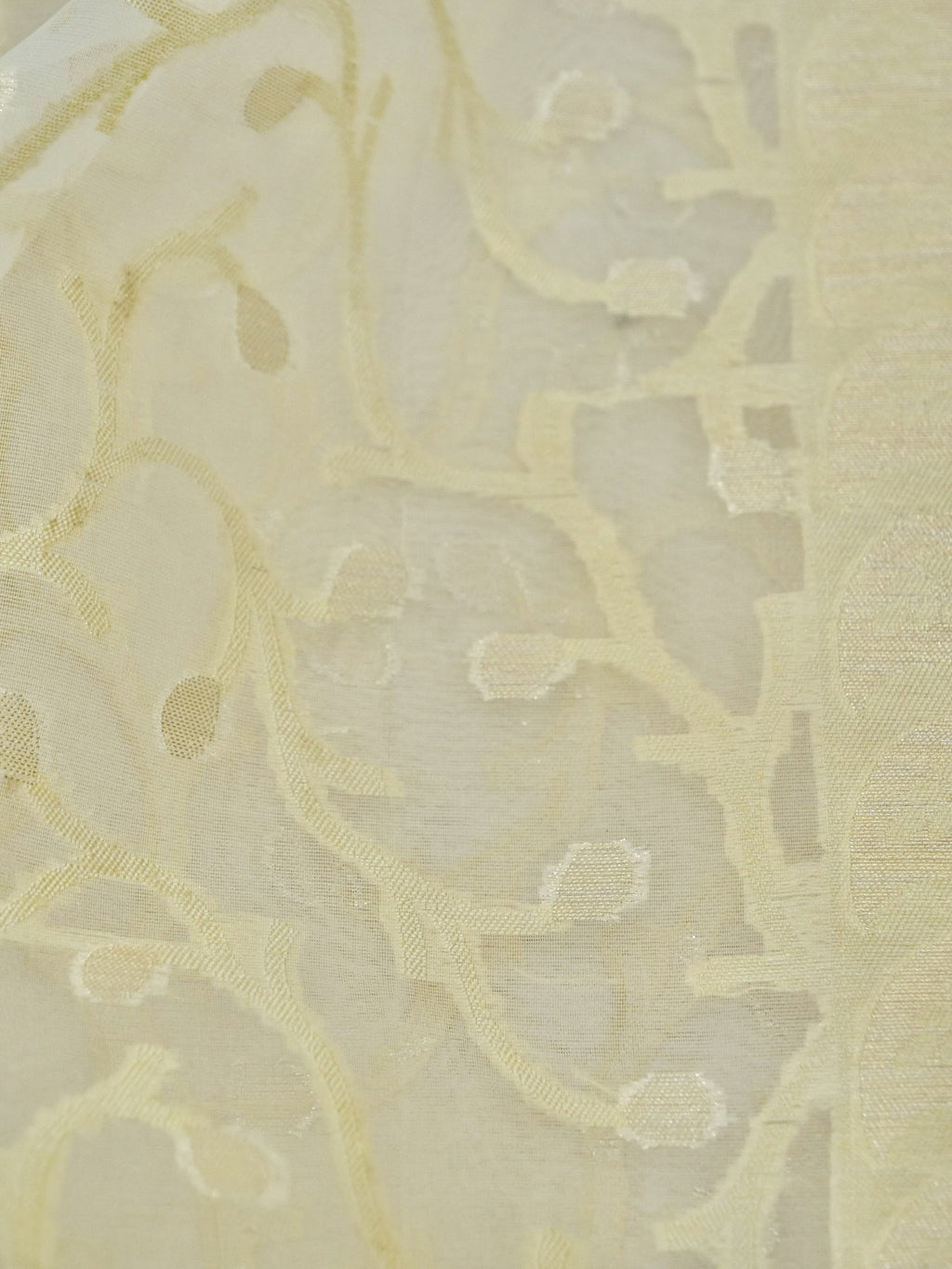Kora Organza Saree Off White