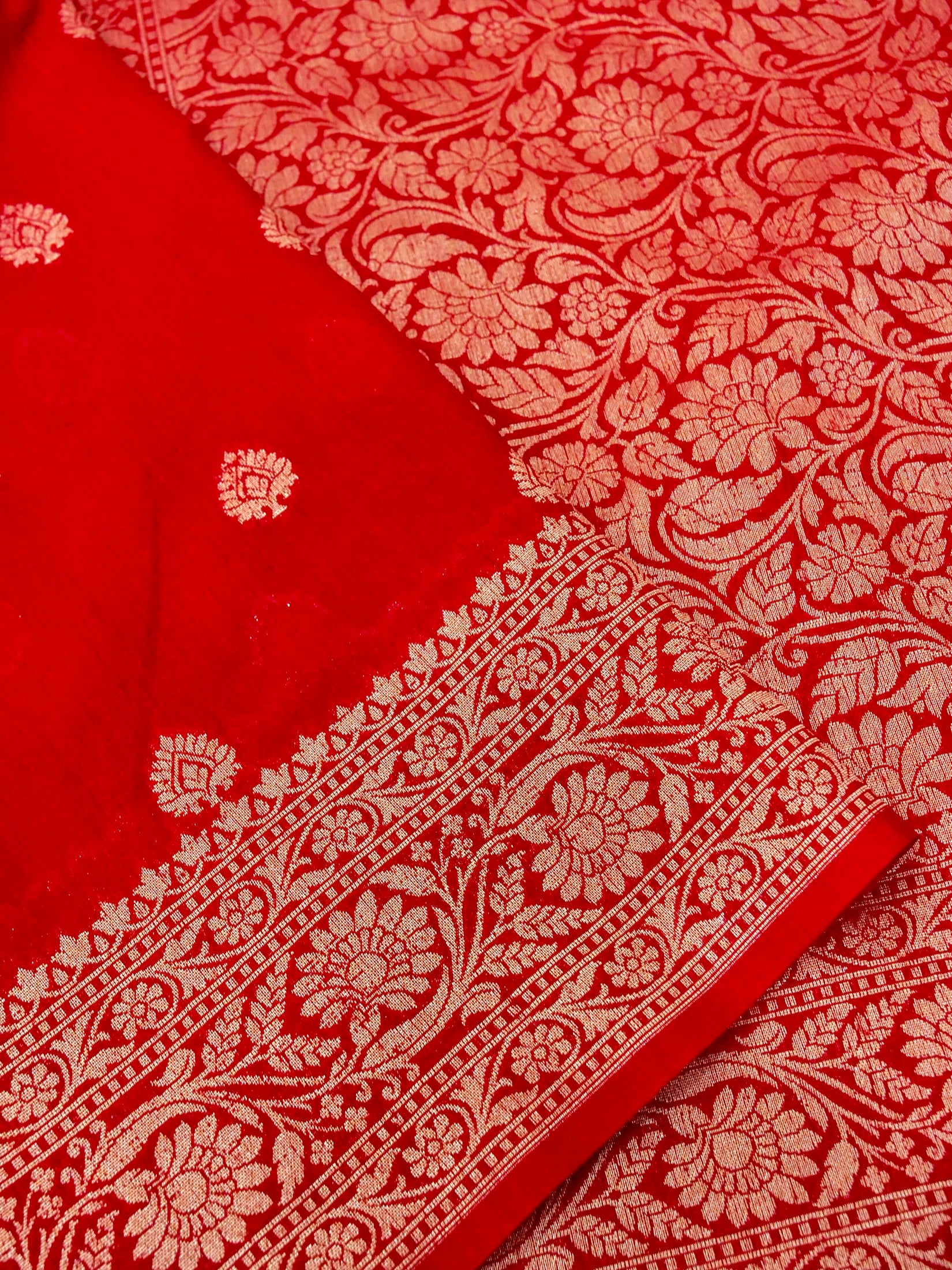Gorgette Matka Silk saree