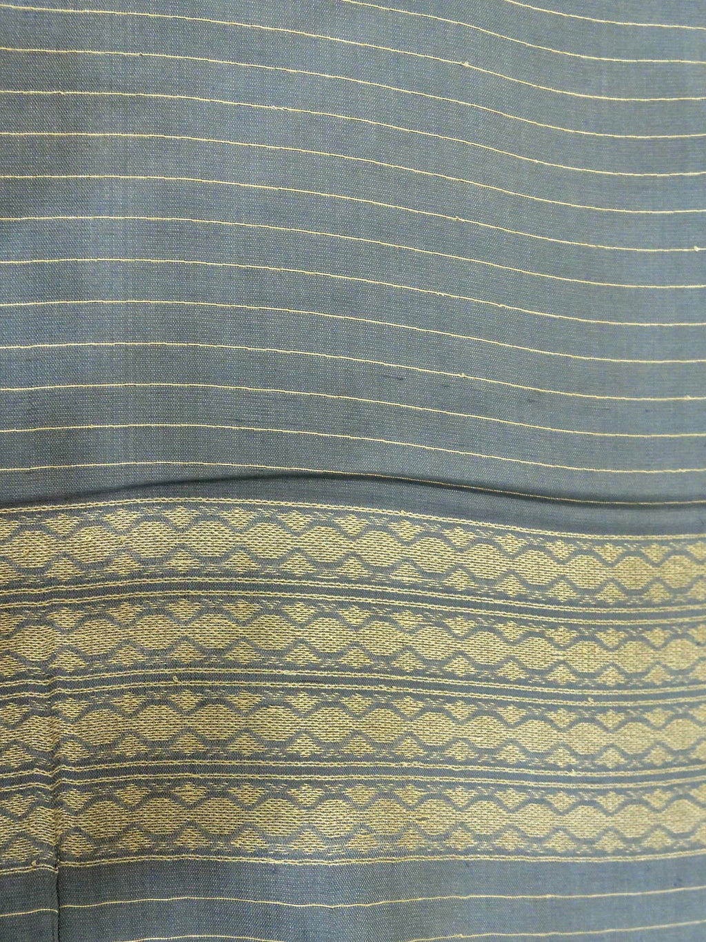 Katan Silk Saree Grey Sona Rupa