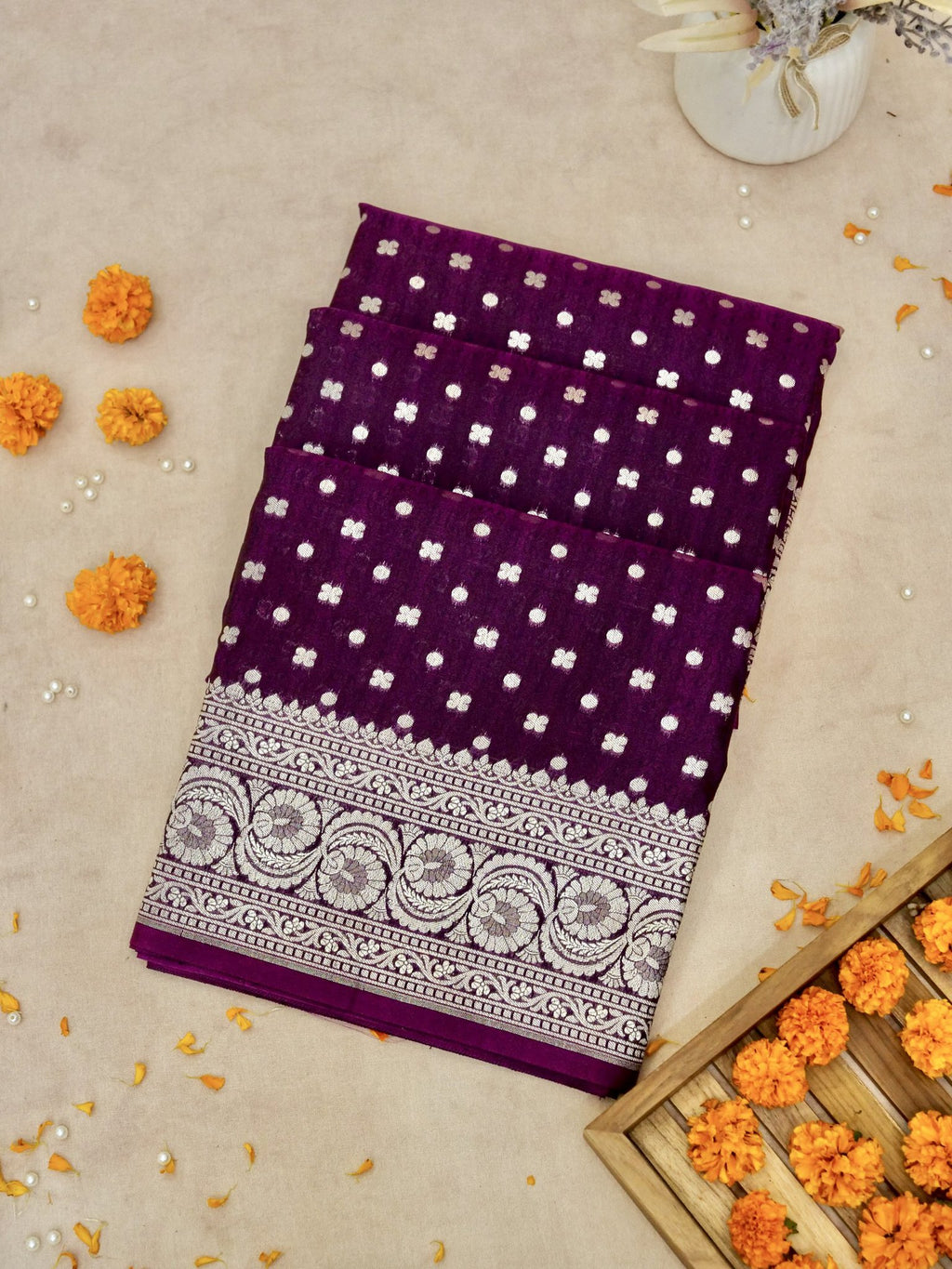 Uppada Silk Saree - Vine