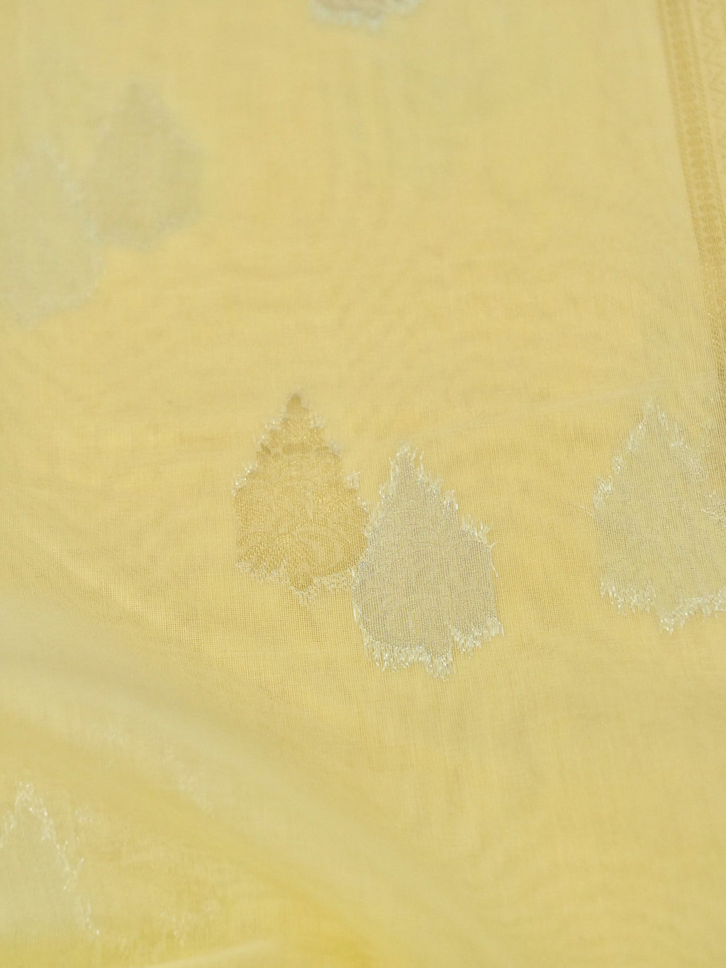 Cotton Silk Saree – Lemon