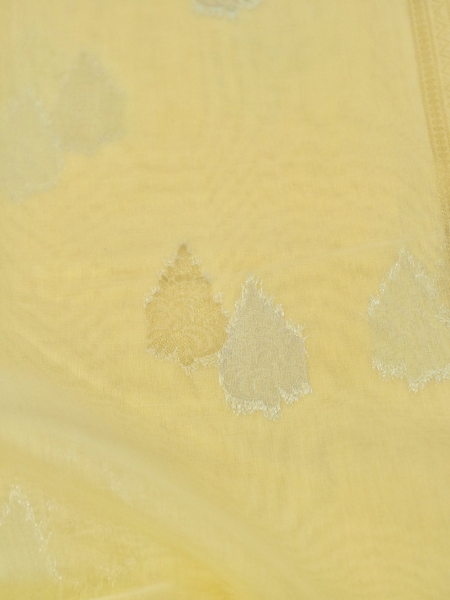 Cotton Silk Saree – Lemon