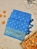 Gorgette Silk saree